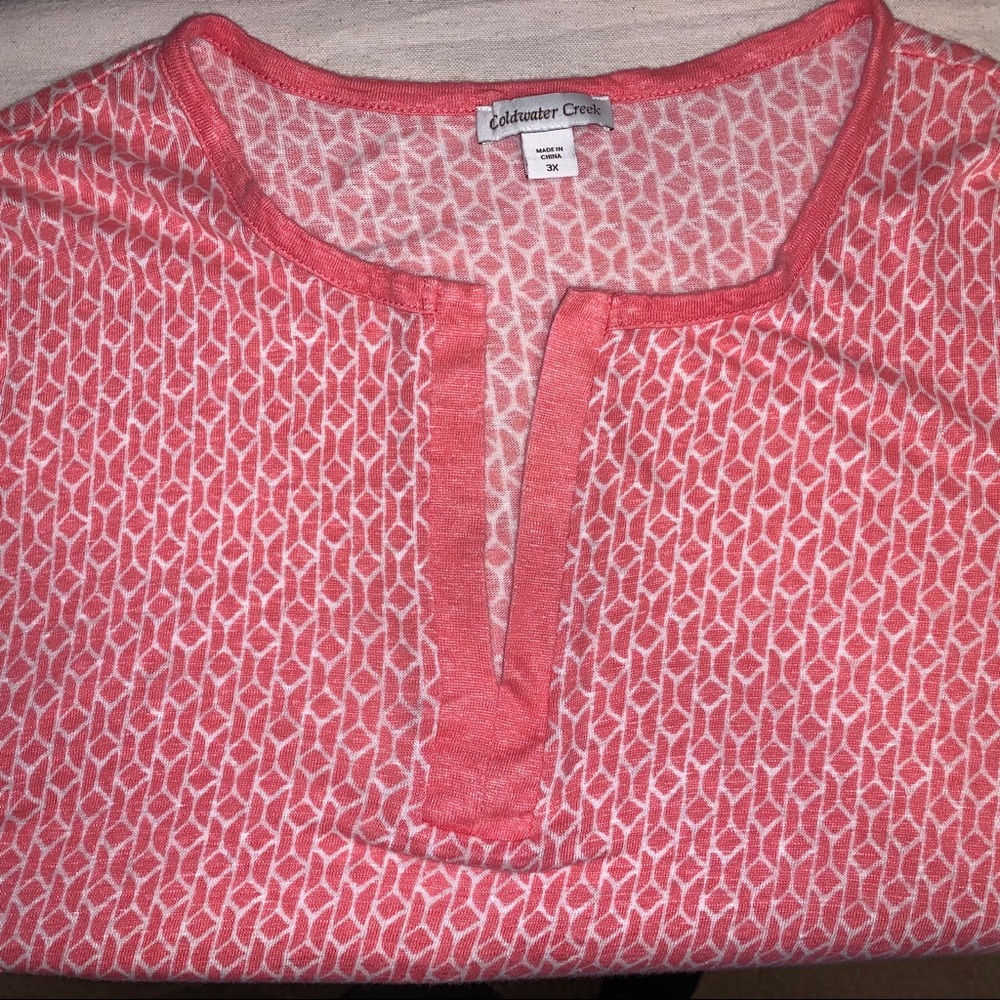 Women’s Plus Size Spring/Summer 3/4 sleeve top